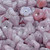 16 Pcs 8x10mm Bell Flower Pressed Czech Glass Beads -Light Pink