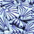 8 Pcs 17mm Diafan Pressed Czech Glass Beads -Blue And White