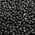 50 Pcs 3mm Firepolished Round Czech Glass Beads -Metallic Black
