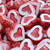 10 Pcs 14x12mm Heart Table Cut Glass Czech Beads - Dusty Rose
