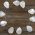 Bleached Mother of Pearl Teardrop Beads