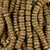 medium brown african glass krobo beads