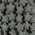 Gray Star Shaped Lava Rock Beads 20mm