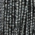 Hematite Round Faceted Gunmetal Colored Beads - 4 mm