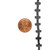 Hematite Cross Shaped Beads Gunmetal Colored - 8X10 mm