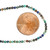 15 IN Strand of 2 MM Chrysocolla Round Faceted Beads