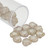 Matubo Ginko™ Czech Glass Beads - White Glaze