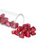 6x5 MM Matubo Nib-Bit™ Czech Glass Beads- Metalust Hot Pink