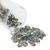 2x4 MM Miniduo™ Czech Glass Beads- Crystal Vitrail