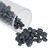 2x4 MM Miniduo™ Czech Glass Beads- Jet Hematite