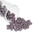 2x4 MM Miniduo™ Czech Glass Beads- Violet Nebula