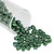 Miniduo™ Czech Glass Beads - Dark Olive Green