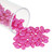 2x4 MM Miniduo™ Czech Glass Beads- Tropical Passion Pink