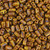 Matubo Rulla™ Pressed Beads - Limon Travertine Dark