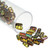 Matubo Rulla™ Pressed Beads - Magic Yellow Brown