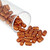Matubo Rulla™ Pressed Beads - Gold Shine Brick Red
