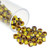 Matubo™ 6/0 3 Cut Seed Beads - Limon Travertin Dark