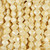 12x13x7 MM Ceramic Sea Shell Beads - Yellow