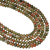 Round Faceted Beads 6mm 15.5 IN Strand-Unakite