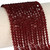 3mm Bicone Faceted Glass Beads - Wine Red