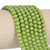 Rondelle Faceted Glass Beads - Yellow Green