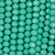 Rondelle Faceted Glass Beads - Jade Green 6mm