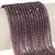 3mm Bicone Faceted Glass Beads - Dark Lavender