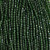 Bicone Faceted Glass Beads - Forest Green 3mm