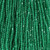 Bicone Faceted Glass Beads - Emerald Green