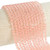 Bicone Faceted Glass Beads - Pink Lemonade
