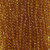 Rondelle Faceted Glass Beads - Caramel Brown