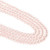 Round Faceted Glass Beads 4mm - Rose Pink