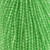 4mm Round Faceted Glass Beads Light Green