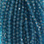 4mm Round Faceted Glass Beads Sapphire Blue