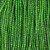 Round Faceted Glass Beads Lime Green