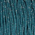 Round Faceted Glass Beads 3mm - Turquoise