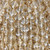 Quadrifoil Shape Glass Beads - Champagne