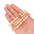 8mm Round Natural Peach Aventurine  Gemstone Beads