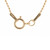 14k Gold Filled Ball CZ Anchor Drop Necklace Clasp