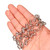 8 mm Faceted Drop Glass Beads - Ash Gray
