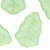 Christmas Tree Pressed Czech Glass Beads – Frosted Mint Green & Silver