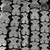 Hematite Bear Beads 8x10mm - Black Color