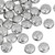 Hematite Rose Beads 8mm - Silver Color