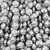Hematite Rose Beads 8mm - Silver Color