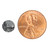 Hematite Rose Beads 8mm - Black Color