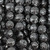 Hematite Rose Beads 8mm - Black Color