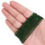 Round Faceted Beads 2mm 15 In Strand - Green Goldstone