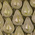 Filigree Teardrop Czech Glass Beads 14x10mm 8 Pcs - Olive Green