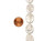 Flat Oval Coin Shaped White Freshwater Pearls 15x20mm