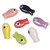 Ceramic Multi-Color Fish Beads 18x9x7mm 20pcs